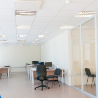 empty open office area
